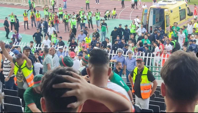 صورة من الملعب