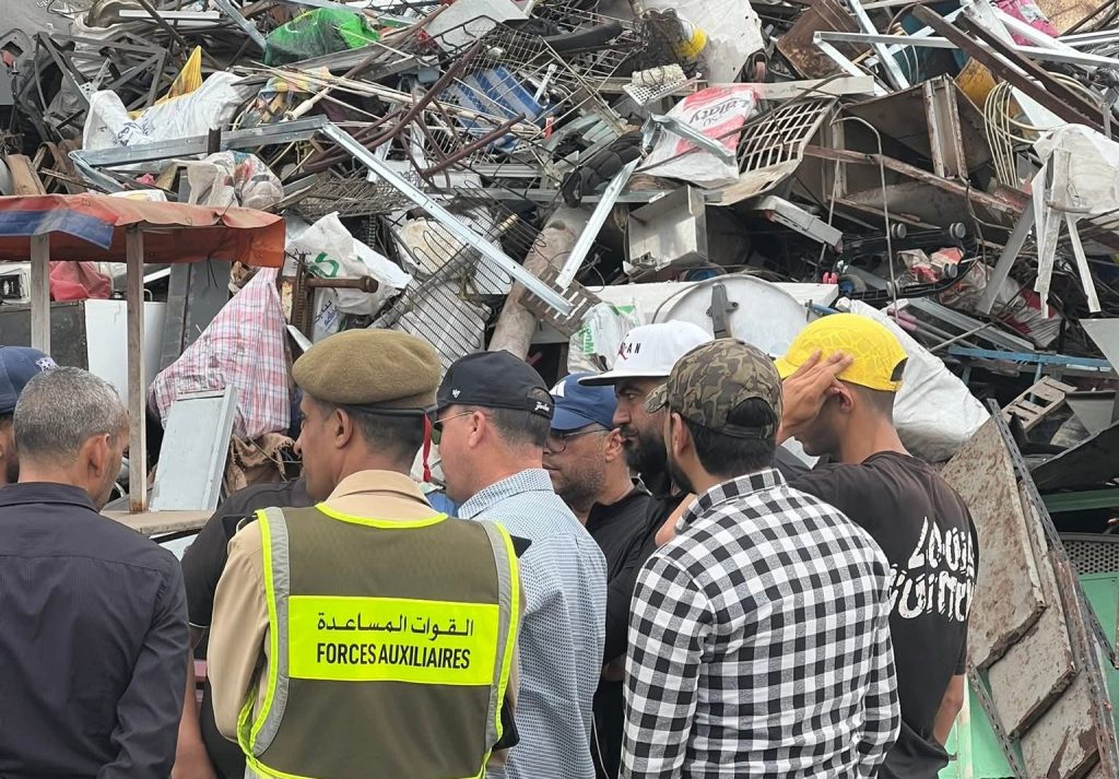 سلطات البيضاء تشرع في تحرير الملك العام بأكبر "جوطية" في المدينة