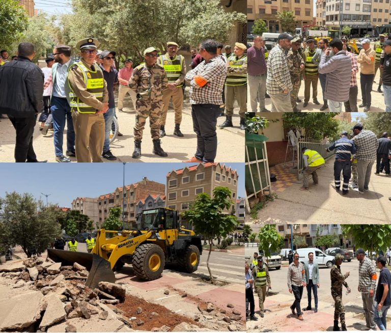 ساكنة أزرو تشيد بيقظة السلطات المحلية في محاربة البناء العشوائي واحتلال الملك العام