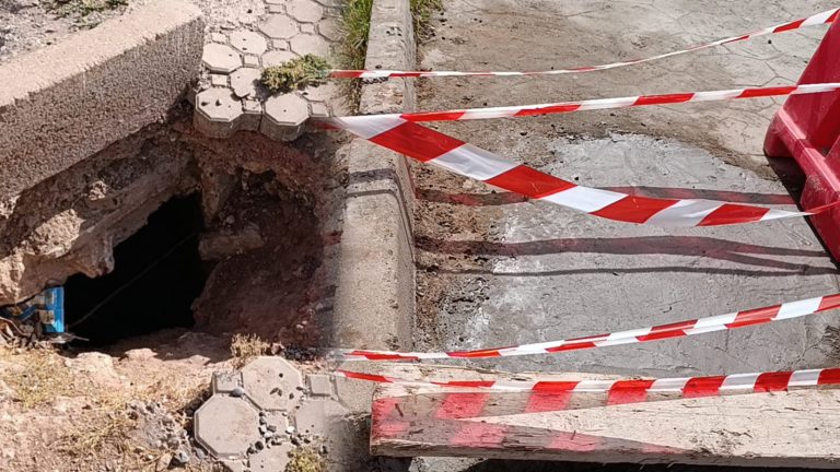 بعد مقال هبة بريس.. إغلاق أخطر حفرة بحديقة عمومية بسطات "فيديو"