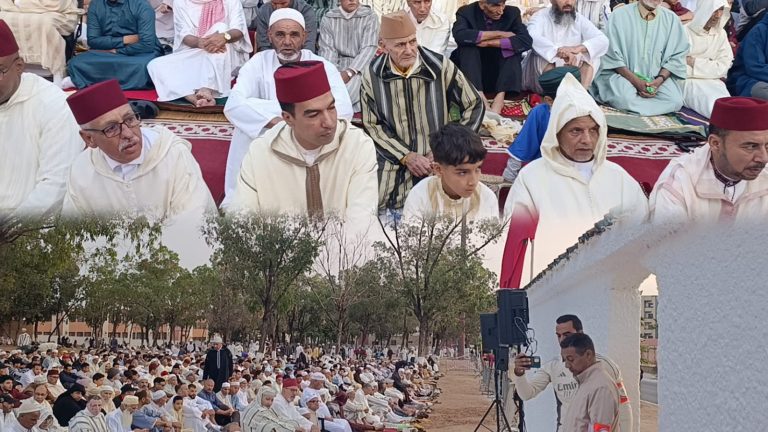 تنظيمٌ محكمٌ ينال استحسان ضيوف مُصلى سطات