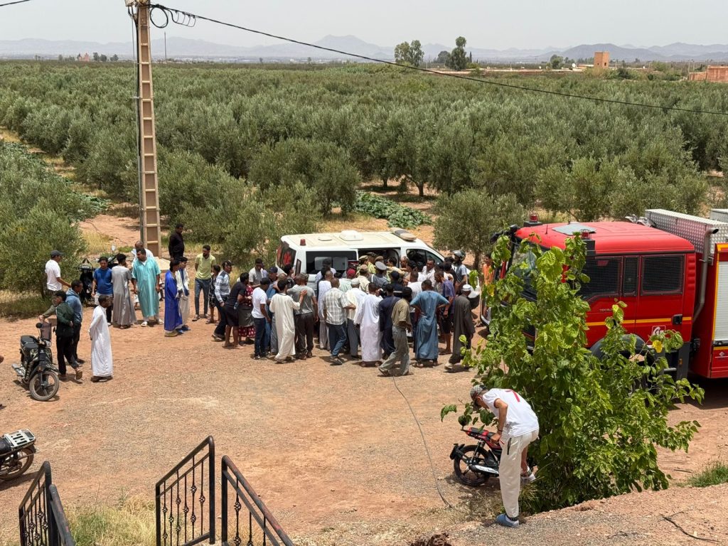عاجل: انتشال جثث 3 شبان من صهريج مائي بجماعة سعادة ضواحي مراكش - صور 14 عاجل: انتشال جثث 3 شبان من صهريج مائي بجماعة سعادة ضواحي مراكش - صور