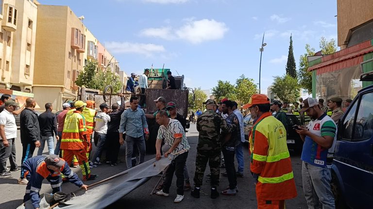 سطات.. إطلاق أكبر حملة لتحرير الملك العمومي "فيديو"