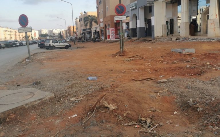 سلا الجديدة.. أشغال "غامضة" تشوه المدينة وتثير استياء الساكنة