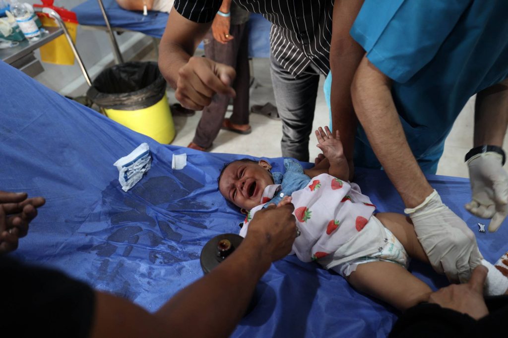 استشهاد 6 أطفال في غارة إسرائيلية على نقطة مياه بغزة