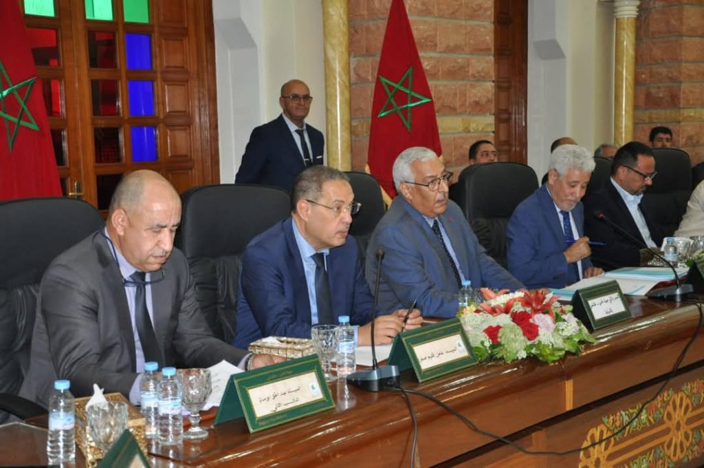 انطلاق أشغال الدورة العادية لمجلس جهة فاس مكناس بمدينة صفرو