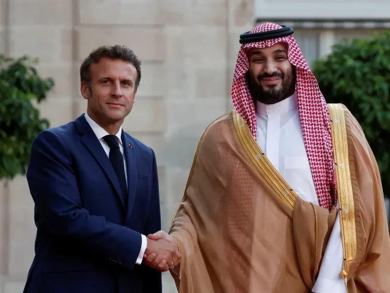 ماكرون وبن سلمان