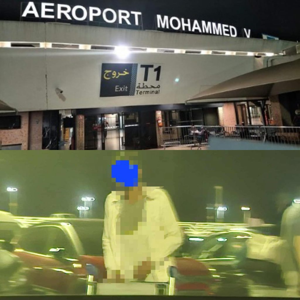 ظاهرة المتسولين بمطار محمد الخامس