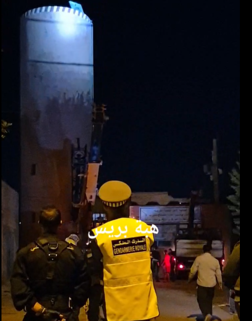 اعتصام "شاطو" أولاد يوسف.. الدرك يستعين بـ"الدرون" وحالة عنصر الوقاية المدنية مستقرة