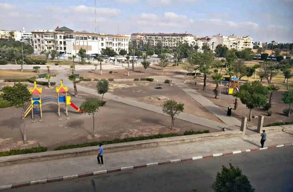 برشيد.. المساحات الخضراء تتحول لسواد و مجلس الجماعة في سبات عميق