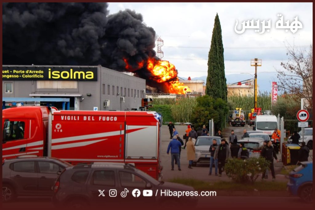 إيطاليا.. انفجار ضخم في محطة وقود في روما يُخلِّف عشرات المصابين