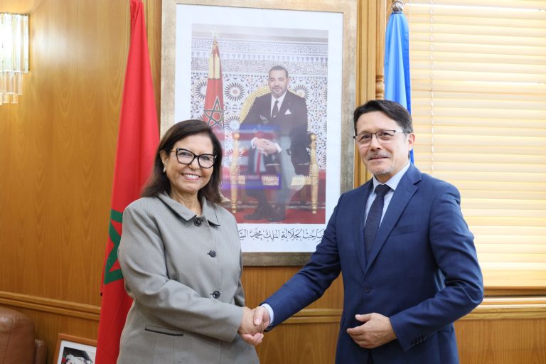 الدريوش تستقبل ممثل منظمة الفاو بالمغرب وتؤكد استمرار التعاون النموذجي