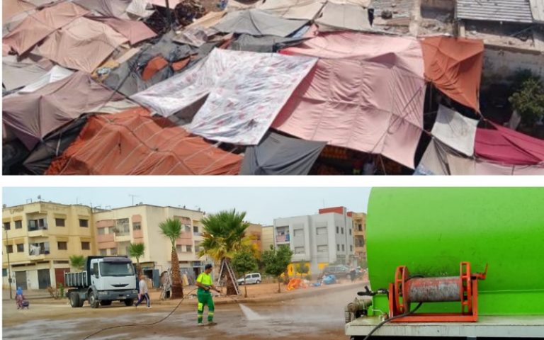 حملة كبرى بفاس.. إنهاء احتلال شارعي "النوال" و"الأمل" من قبل 250 بائعًا جائلًا