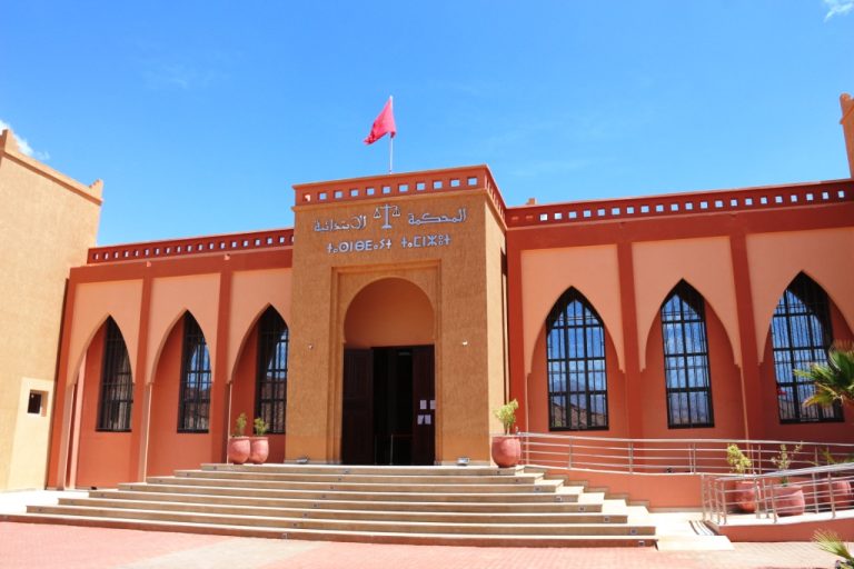 المحكمة الابتدائية بتنغير