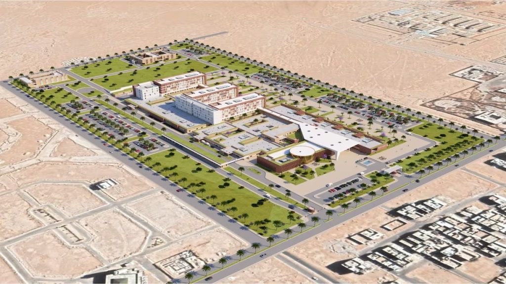 المستشفى الجامعي الجديد بمدينة العيون