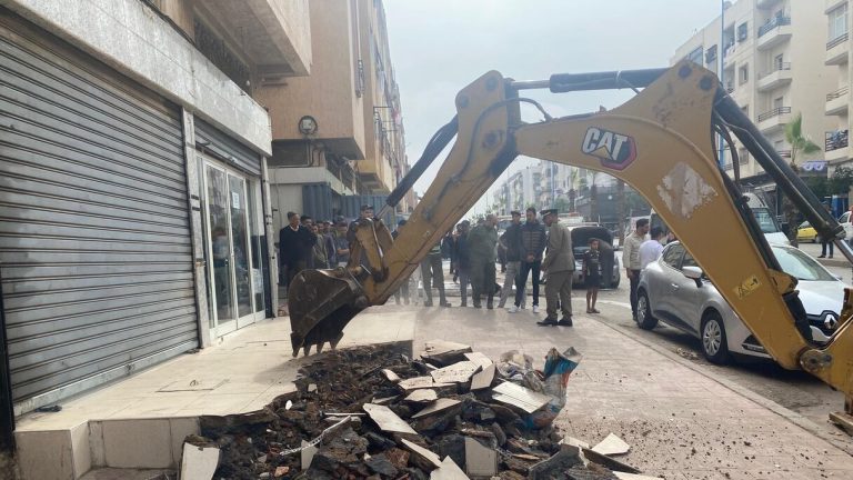 سلطات الدار البيضاء تواصل حربها الضروس على مظاهر احتلال الملك العام