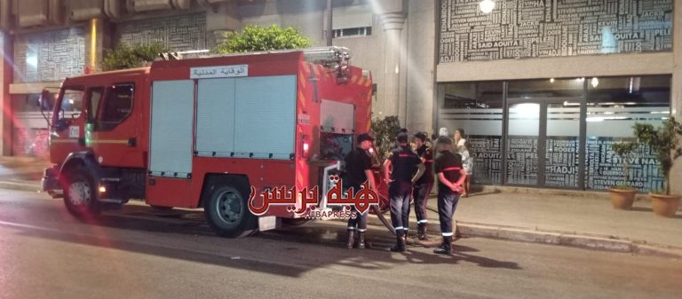 طنجة.. خلل كهربائي يتسبب في حريق داخل شقة سكنية(صورة)