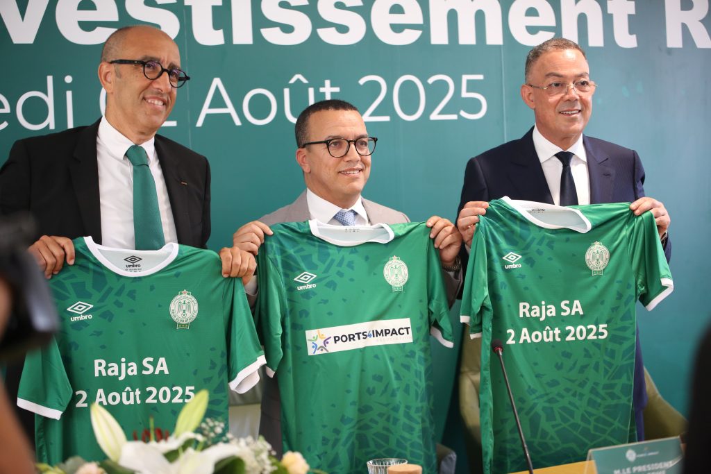 شراكة استراتيجية بين الرجاء الرياضي وPorts4Impact تضع نموذجًا جديدًا لتسيير الأندية المغربية
