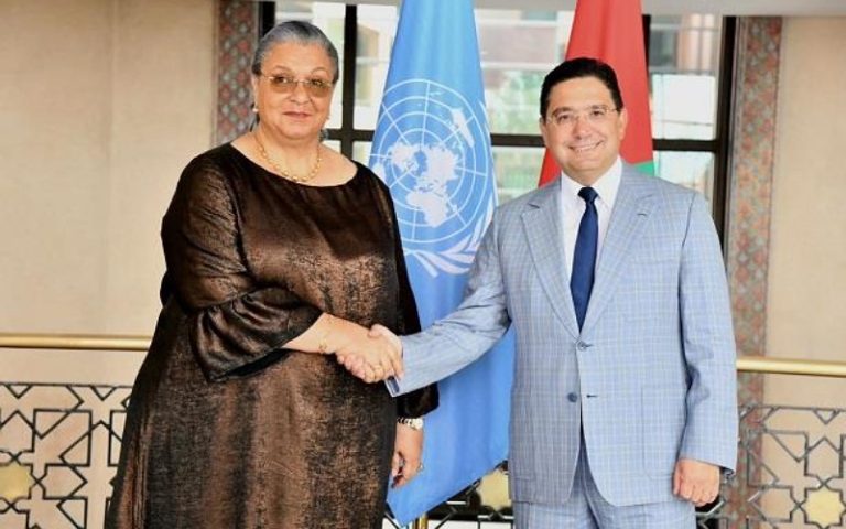 بوريطة يجتمع برئيسة بعثة الأمم المتحدة للدعم في ليبيا والأخيرة: "المغرب شريك مهم جدا"