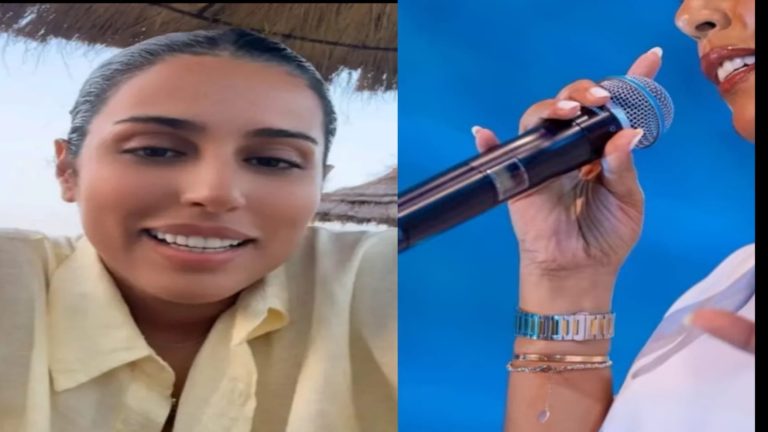 رجاء بلمير تفقد سوارا ثمينا