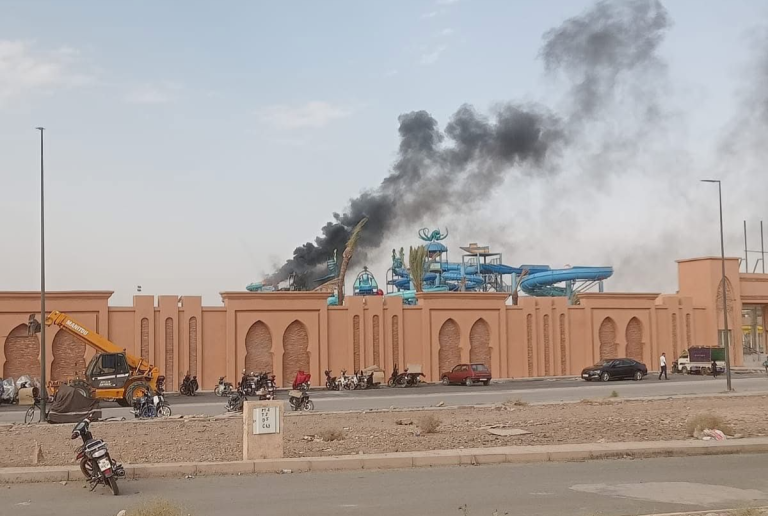 اندلاع حريق بمسبح فندق مصنف بمراكش