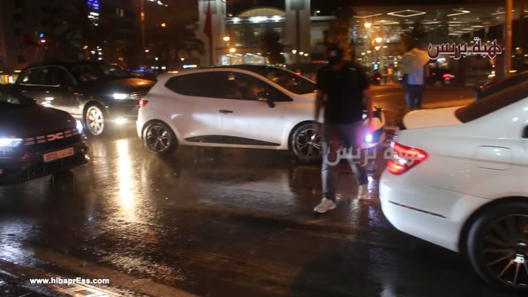 الأمطار في طنجة