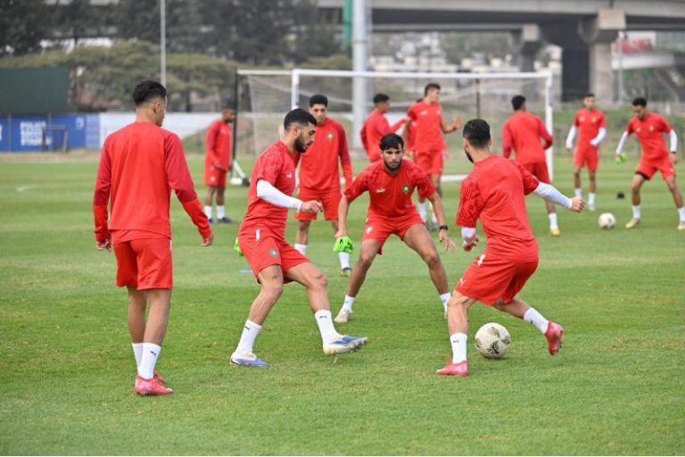تدريبات المنتخب المغربي المحلي