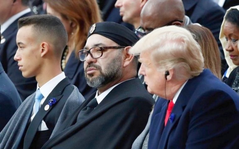 محمد السادس وترامب