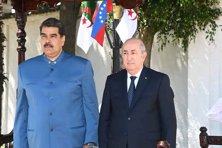 لقاء سابق بين مادورو وتبون