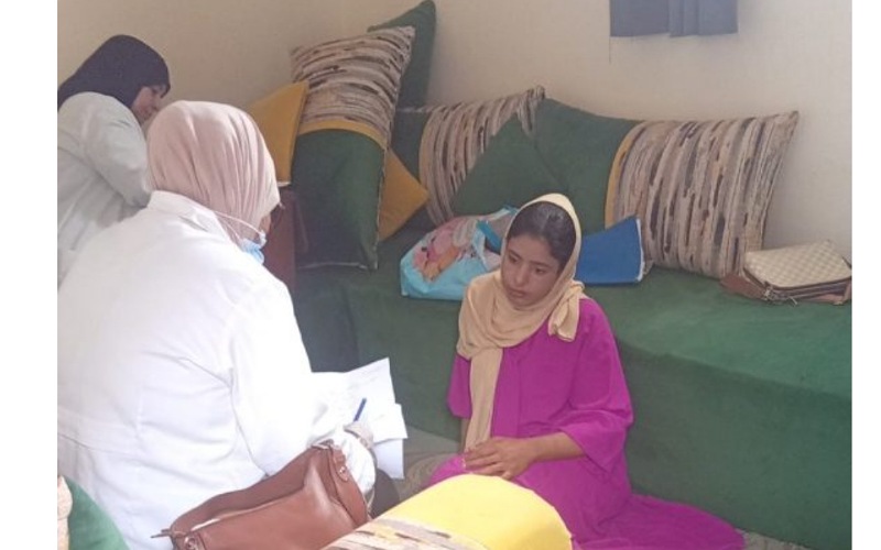 أكادير.. وحدة طبية متنقلة تزور حالة مرضية شاركت في وقفة المستشفى الجهوي