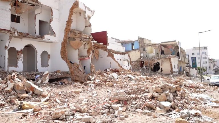 أشغال إعادة تأهيل حي المحيط بالرباط