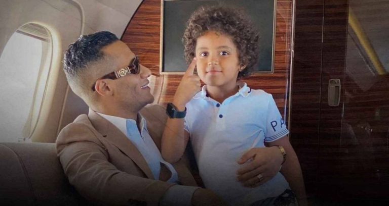 محمد رمضان ونجله