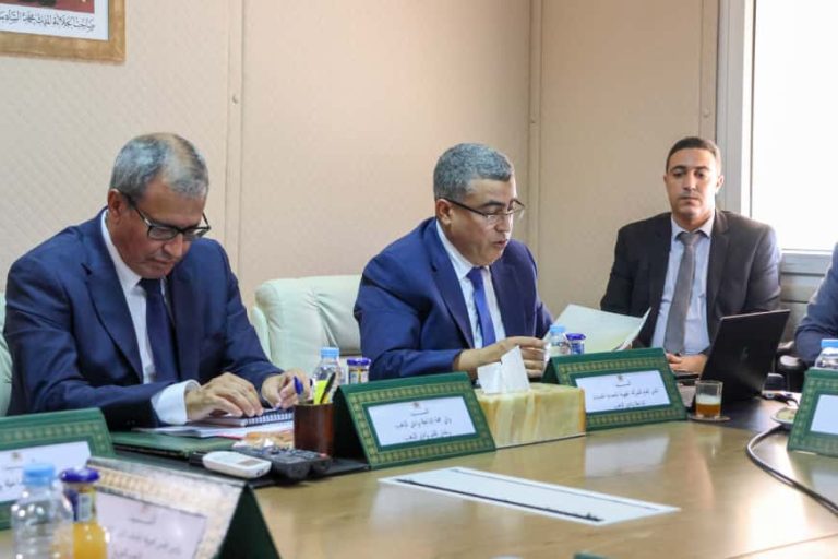 اجتماع مجلس إدارة الشركة الجهوية متعددة الخدمات
