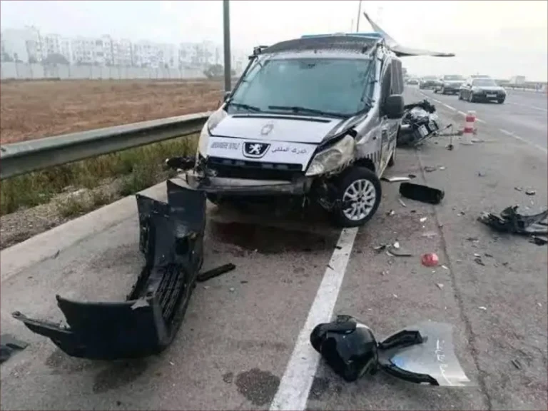 الناظور.. إصابة دركيين في حادثة سير بأولاد ستوت