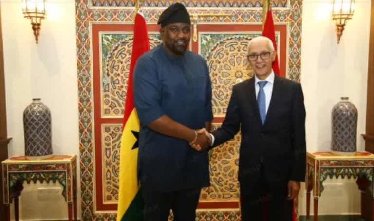 رئيس مجلس النواب المغربي يستقبل وفدًا غانيًا لتعزيز التعاون المشترك