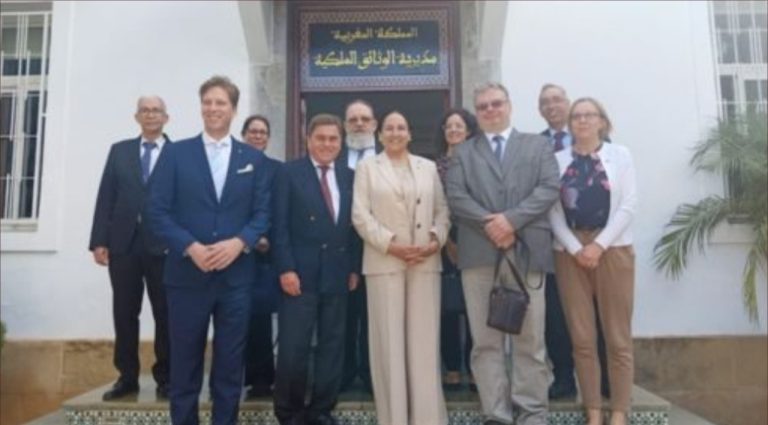 مديرية الوثائق الملكية في الرباط تستقبل وفدا من النمسا و هنغاريا