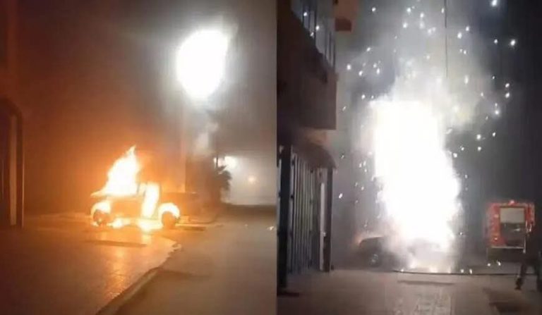 تزنيت.. تنسيق أمني يطيح بشابين متورطين في إحراق سيارتين