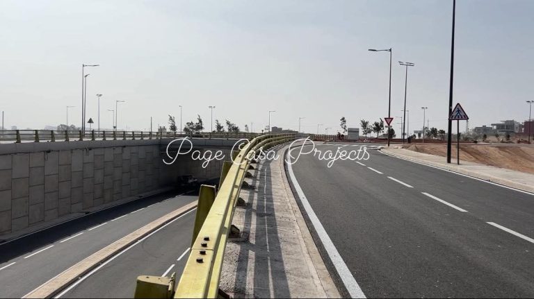 مدخل الملتقى الطرقي عزبان بالدار البيضاء