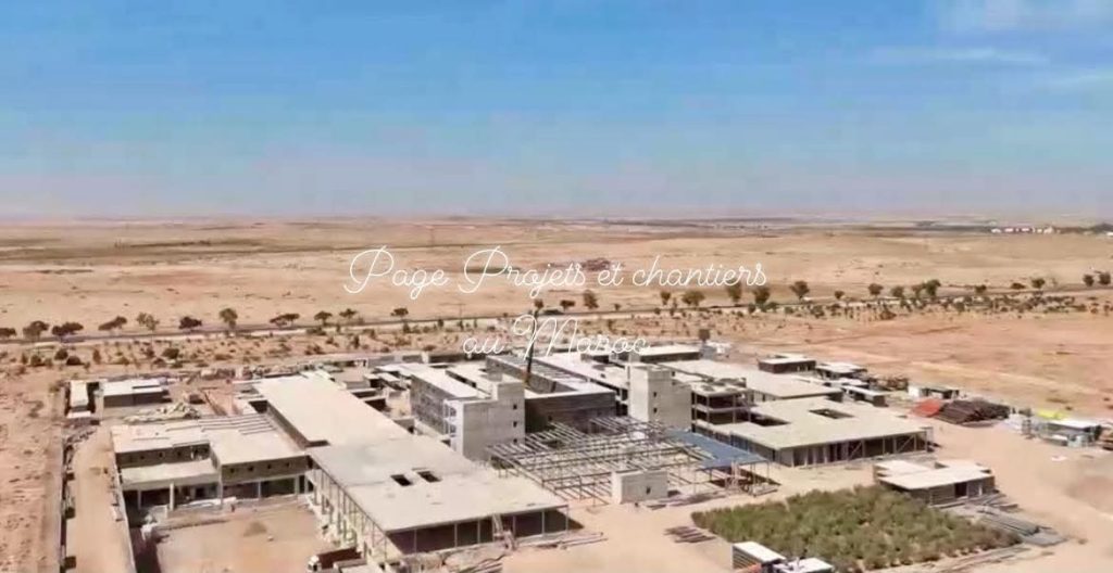 أشغال بناء المركز الاستشفائي الإقليمي بالرحامنة