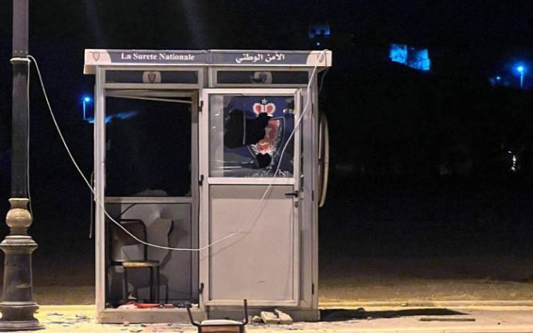 هجوم على سد قضائي للأمن الوطني بمدخل إمزورن يخلّف خسائر مادية