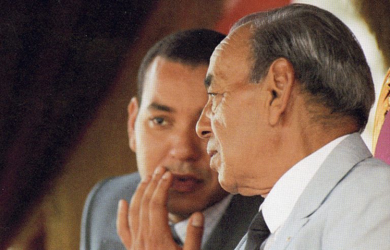 محمد السادس والحسن الثاني