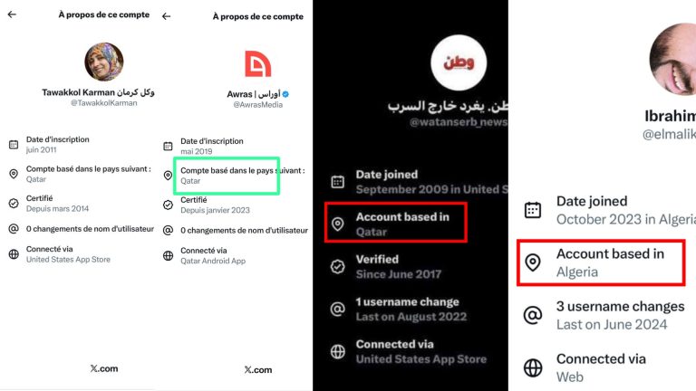 أغلبها تتموقع بالجزائر.. تحديث منصة (إكس) يفضح الحسابات المعادية للمغرب