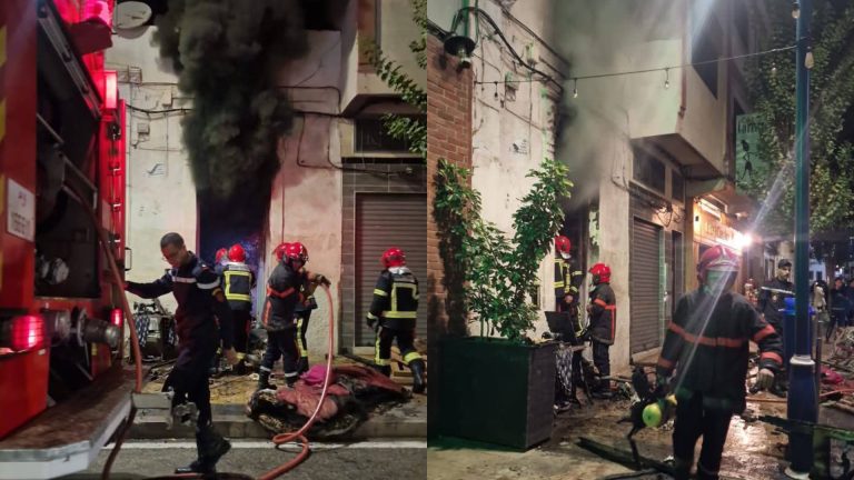 اندلاع حريق في منزل بالحسيمة يستنفر عناصر الوقاية المدنية