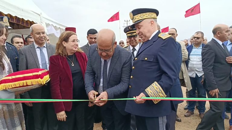 تدشين محطة معالجة المياه العادمة بفجيج