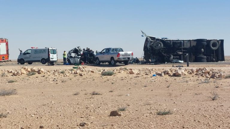 صورة من مكان الحادث
