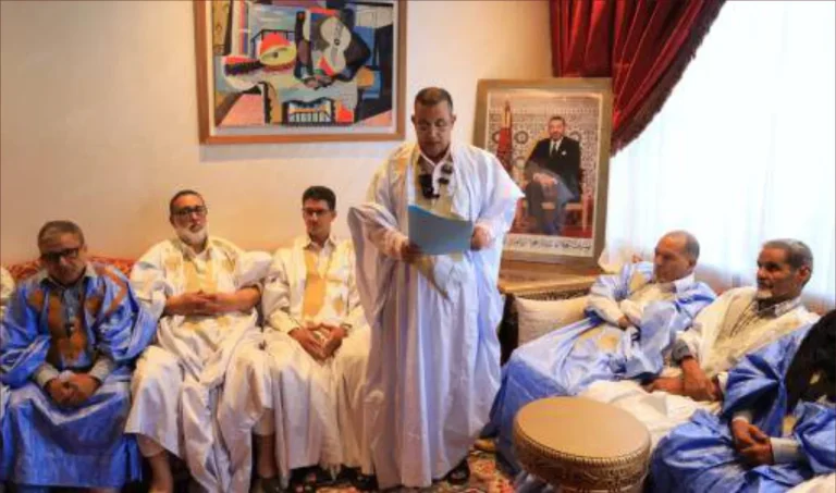 شيوخ القبائل الصحراوية