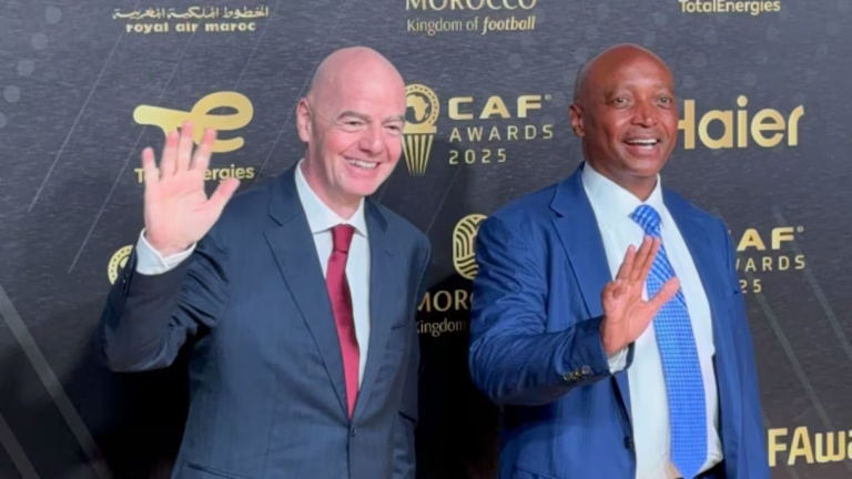 إنفانتينو خلال حفل جوائز CAF: أنا في موطن أبطال العالم تحت 20 سنة