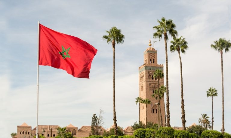 العلم المغربي