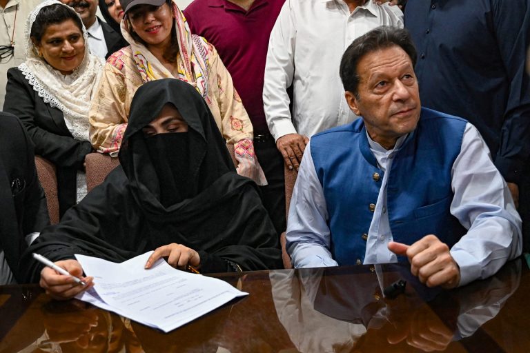عمران خان وزوجته