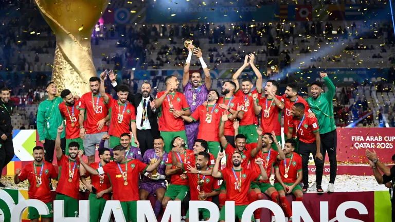 موقع "فيفا" يشيد بتتويج المغرب بكأس العرب